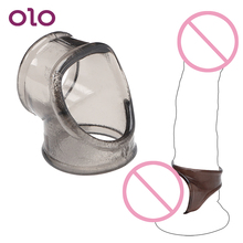 OLO Penis Ring Cock Ring Penis Extender Erotic Toys Delay Ejaculation Sex Toys for Men Male Scrotal Binding Ring Chastity Cage 2024 - buy cheap