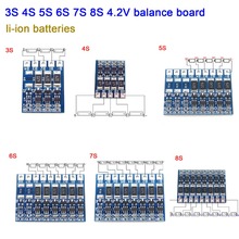DYKB 3S 4S 5S 6S 7S 8S 4.2v li-ion batteries balancer board lithium balncing full charge battery balance board 3.7V cells 2024 - buy cheap