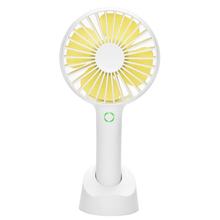 Handheld Portable Fan USB Hand held Personal Fans Rechargeable Battery Powered Hand held Fan with Base 4 Modes for Home Office 2024 - buy cheap