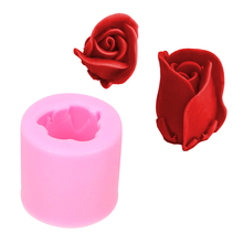 3D Rose Flower Form Silicone Cake Mold Cookie Soap Fondant  Mould Pastry DIY Cake Decorating Tool Bakeware Accessories 2024 - buy cheap