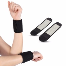 1 par turmalina auto aquecimento terapia cinta de pulso cinto magnético espontâneo massageador esportes protetor braço mais quente alívio da dor 2024 - compre barato