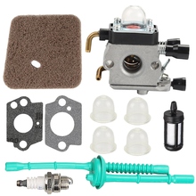 Carburetor With Fuel Line Kit Air Filter For Stihl Fs38 Fs45 Fs46 Fs55 Km55 Hl45 Fs45L Fs45C Fs46C Fs55C Fs55R Fs55Rc String T 2024 - buy cheap