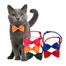 Necktie Clothes Puppy Pets Neck Tie Pet Cat Dog Collar Bow Tie Adjustable Neck Strap Cat Dog Grooming Accessories 2024 - buy cheap