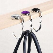 New Fashion Portable Foldable Folding Table Purse Bag Hook Hanger Holder Handbag 2024 - buy cheap