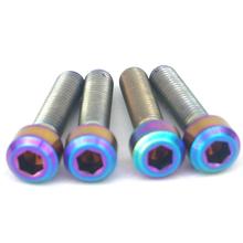 4 PCS M8x35mm Rainbow GR5 Titanium Hex Socket Cap Head Bolts For Motorcycle 2024 - buy cheap