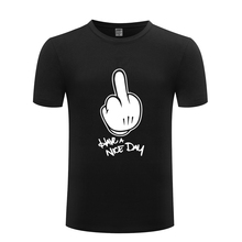 Erect-Camiseta creativa para hombre, camisa de manga corta con cuello redondo, de algodón, informal, novedad de 2018 2024 - compra barato