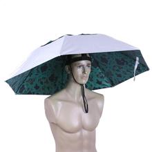 95 см Зонт с большой головкой, анти-УФ, анти-дождь, открытый, для путешествий, рыбалки, зонт, шляпа, портативный, три-складной зонт для мужчин и женщин 2024 - купить недорого