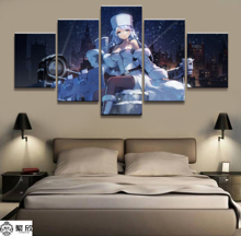 Home Decor Modular Canvas Picture 5 Piece Aphrora Cruiser Game Poster Painting Poster Wall For Home Canvas Painting Wholesale 2024 - buy cheap