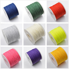 Mixed Colors 0.6mm 230M Nylon Cords Thread Chinese Knot Macrame Cord Bracelet Braided String DIY Tassels Beading Jewelry Making 2024 - buy cheap