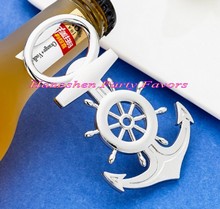 (10 Pieces/lot) Newest Bridal shower favors Nautical Anchor Bottle Opener Favors for beach themed wedding gift and Party Favors 2024 - buy cheap