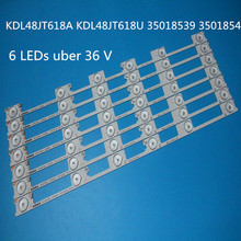 Fita de barra de luz de fundo led, original, para konka kdl48jt618a 35018539 35018540 6 leds (6v) 442mm 2024 - compre barato