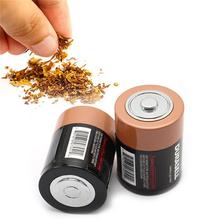 Креативная батарейка в форме металла, цинковый сплав, травяная травка, инструменты для курения сигарет # AW, 2019 2024 - купить недорого