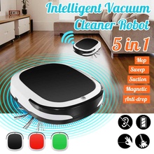 Rechargeable Intelligent Robot Vacuum Cleaner Robot Sweeping Machine 1800pa Low Noise for Home Office 2024 - buy cheap