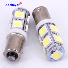 1PCS Car Auto BA9S t11 9SMD 6523 1895 W6W T4W 9 led smd 5050 Light 12V steering turn clearance reading Panel interior Dome light 2024 - buy cheap