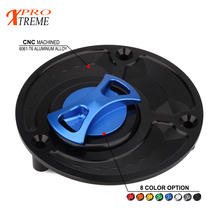 Tampa para tanque de combustível de motocicleta cnc, para yamaha fz1 fz6 fzr750 fzr1000 r1 r6 ysr50 yzf600 yzf1000 2024 - compre barato