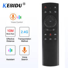 Kebidu G20 Voice Control 2.4G Wireless  G20S Fly Air Mouse Keyboard Motion Sensing Mini Remote Control For Android TV Box PC 2024 - buy cheap