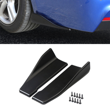 2 Pcs Car Spoiler Rear Lip Angle Splitter Diffuser Anti-crash Car Body Side Diffuser Winglet Wings Bumper 2024 - buy cheap