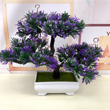 Artificial Green Plants Bonsai Simulation Plastic Small Tree Pot Plant Potted Ornaments For Home Table Garden Decoration 52841 2024 - buy cheap