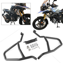 Motorcycle Bumper Upper Highway Crash Bar Extensions Engine Guard Protector For BMW G310R 2018 & G310GS 2017-2018 Black 2024 - buy cheap