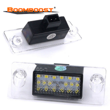 12v smd3528 luzes de placa de carro, para audi a4 b5 s5 b5 a3 s3 sportback a4 s4 avant 2 peças 2024 - compre barato