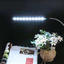 10 LED Mini Flexible Light Ultra Bright USB Charging Laptop PC Computer Table Lamp All Angle Adjustable Computer Reading Lamp 2024 - buy cheap