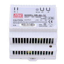 Din rail power supply 60w 12V ac dc converter dr-60-12 power supply 12v 60w good quality 2024 - buy cheap