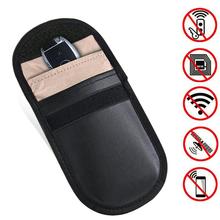 1Pcs Car Key Bag Car Fob Signal Blocker Faraday Bag Signal Blocking Bag Shielding Pouch Wallet Case For Privacy Protection New 2024 - buy cheap