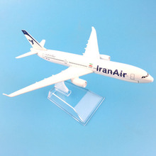 JASON TUTU модель самолета 16 см Iran Air Airbus 330 Модель самолета 1:400 литье под давлением металлические самолеты самолет игрушка в подарок 2024 - купить недорого