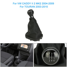 Replacement 6 Speed Gear Shift Knob Gaiter Boot Cover Gearstick Gaiter Boot Kit for VW CADDY II 2 MK2 2004-2009 TOURAN 2003-2010 2024 - buy cheap