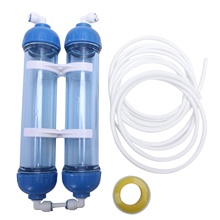 Фильтр для воды 2 шт. T33 корпус картриджа Diy T33 оболочка фильтр-бутылка 4 шт. фитинги очиститель воды для системы обратного осмоса 2024 - купить недорого