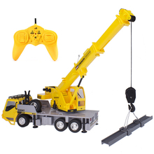 Rc Hoist Crane Model Engineering Car Toys For Children Birthday Xmas Good Gift Brinquedos Remote Control Freight Elevator 2024 - buy cheap