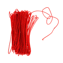 20 м 1,8 мм палатка тент Светоотражающие Guyline Канатные бегуны шнур-красный светоотражающий Guyline веревка 2024 - купить недорого