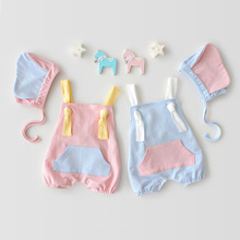 Cartoon elephant design baby Bodysuit Spring autumn newborn boys clothing infant kids suspender jumpsuit toddler girls outfits 2024 - buy cheap