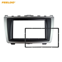 FEELDO-Kit de instalación de marco de Panel de Audio para coche Mazda 6 2009-2013, placa estéreo, marco de Panel, Radio Fascia, 2Din, # FD5005 2024 - compra barato