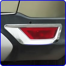 A Little Change Chrome Rear Bumper Reflector Fog Light Foglight Lamp Cover Trim For Ford Escape Kuga 2013-2018 2024 - buy cheap