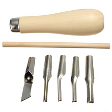 Прочный Lino блок резная Резина резная печать инструменты с 5 лезвиями для печати делая поделки, скульптура необходимый инструмент 2024 - купить недорого