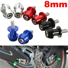 Pair Universal 8mm Motorcycle Swingarm Spools Sliders Swing Screw Stands For BMW/Honda/Kawasaki/Suzuki 2024 - buy cheap