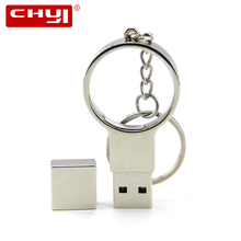 CHYI Crystal Metal USB Flash Drive Genuine Capacity 4GB 8GB 16GB 32GB 64GB Pendrive Wind Tunnel Memory Stick Pen Drive U Disk 2024 - buy cheap