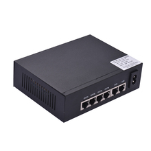 NF1006 POE Switch 4 Ethernet Port Uplink Ethernet Port 1.6Gbps IEEE 802.3at Power Over Ethernet 10/100Mbps Switch Power Adapter 2024 - buy cheap