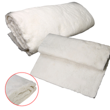 High Temperature White Ceramic Fiber Blanket Insulation Cotton Refractory Fireproof Blanket 61cmx100cm 2024 - buy cheap
