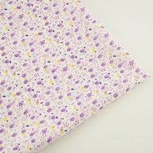 100% Cotton Fabric Little Purple Flower Design Cloth Home Textile Tela Plain Patchwork Scrapbooking Dolls Art Work Crafts Tecido 2024 - buy cheap