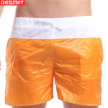 Bañadores de secado rápido para hombre, ropa de baño Sexy de Patchwork, pantalones de chándal finos para gimnasio, Playa y correr, pantalones cortos deportivos para tabla de surf 2024 - compra barato