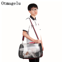 Transparent Pet Dog Carriers Bag Foldable Puppy Cat Carrying Travel Bag Small Dog Shoulder Bag Dog Cage House Pet Accessories 2024 - buy cheap