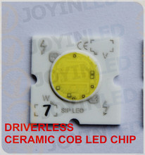 2pcs/lot Free shipping Driverless Led bulb spotlight source AC220V 7W Warm Cold White ceramic PCB HIGH POWER LED Chip 2024 - buy cheap