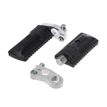 New 1 Pair Motorcycle Motorbike Pedals Foot Pegs Rest Footrests Footpegs For 47/49cc Pocket Dirt Bike Mini Moto Quad ATV 2024 - buy cheap