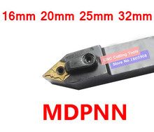 MDPNN1616H11 MDPNN2020K11 MDPNN2525M11 MDPNN2020K15 MDPNN2525M15 MDPNN3232P15 Torno CNC Arbor cortador externo herramientas de torneado 2024 - compra barato