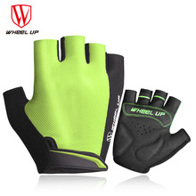 WHEEL UP Cycling Gloves Half Finger Bicycle Gloves MTB Summer Shockproof Sport Bike Gloves Breathable Lycra Guantes Ciclismo 2024 - buy cheap