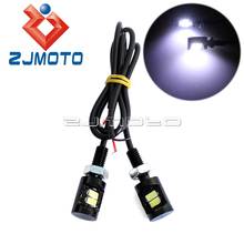 ZJMOTO 2x Motorcycle LED Number Plate Light Car Trunk License Number Plate Light 2024 - buy cheap