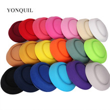 Accesorios para el cabello de 16 CM, Base para pastillero, Mini sombreros de copa para bodas, envío gratis, MYQH003 2024 - compra barato