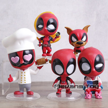 Hot Toys Cosbaby Chef Lounging Lady Deadpool Dogpool Kidpool Headpool Bobble Head Dolls PVC Action Figure Toys 2024 - buy cheap